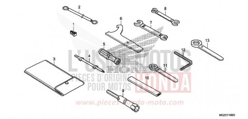 OUTILS CB500FF de 2015
